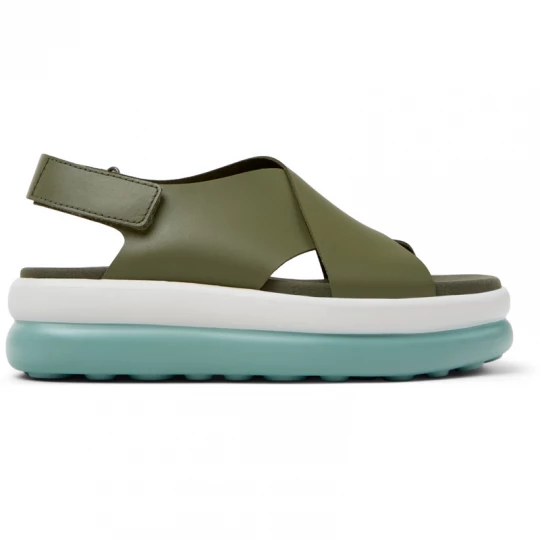 Foto del prodotto CAMPER Pelotas Flota Up - Sandali per Donna - Verde, Pelle liscia