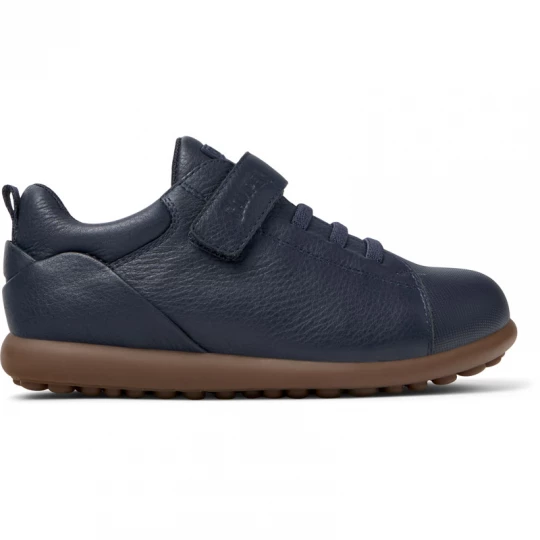 Foto del prodotto CAMPER Pelotas - Scarpe casual eleganti per Bimbe - Blu, Pelle liscia / Tessuto in cotone