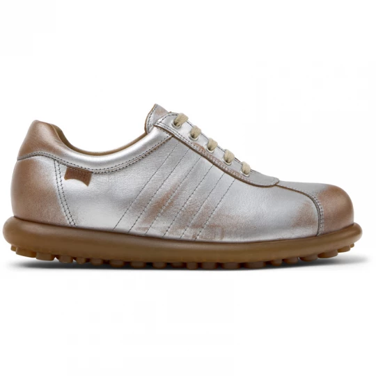 Foto del prodotto CAMPER Pelotas - Scarpe casual per Donna - Marrone, Grigio, Pelle liscia
