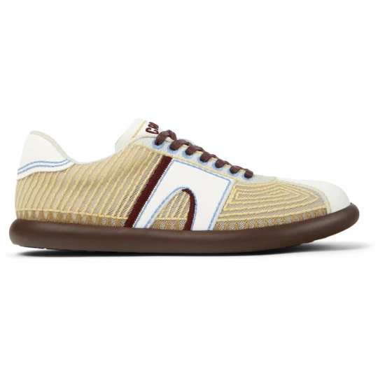 Foto del prodotto CAMPER Pelotas Soller - Sneaker per Donna - Giallo, Tessuto in cotone