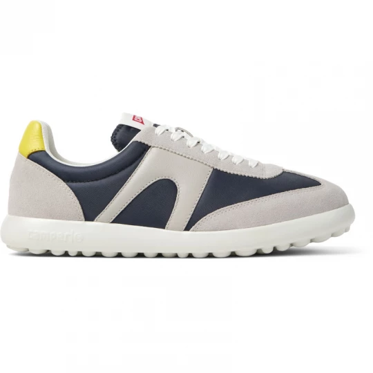 Foto del prodotto CAMPER Pelotas XLite - Sneaker per Uomo - Blu, Grigio, Giallo, Tessuto in cotone