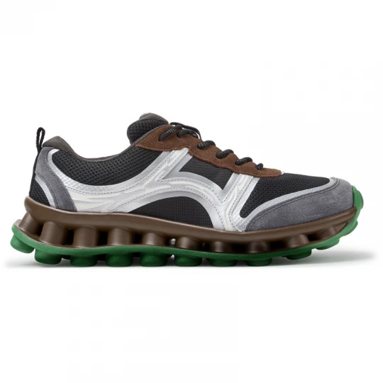 Foto del prodotto CAMPER Pelotissima - Scarpe casual per Uomo - Grigio, Nero, Marrone, Tessuto in cotone