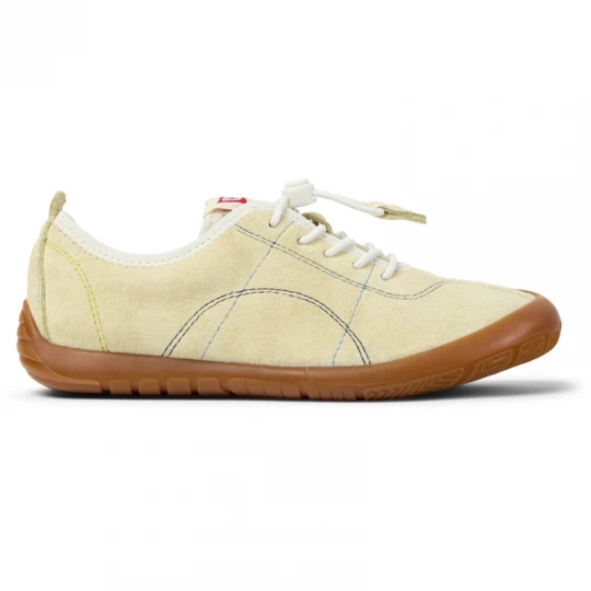 Foto del prodotto CAMPER Peu Path - Sneaker per Bimbe - Giallo, Pelle scamosciata