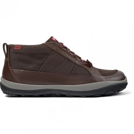 Foto del prodotto CAMPER Peu Pista PrimaLoft® - Stivaletti per Donna - Marrone, Tessuto in cotone / Pelle liscia