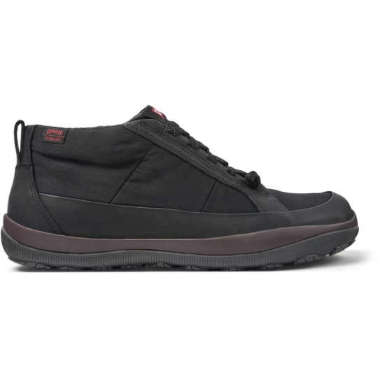 Foto del prodotto CAMPER Peu Pista PrimaLoft® - Stivaletti per Donna - Nero, Tessuto in cotone / Pelle liscia