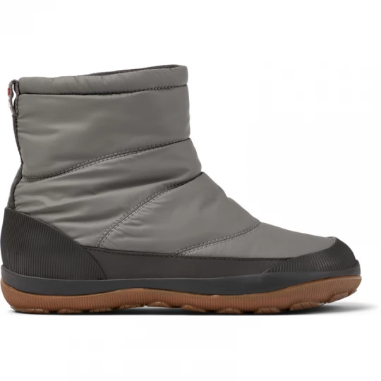 Foto del prodotto CAMPER Peu Pista - Stivaletti per Donna - Grigio, Tessuto in cotone / Pelle liscia