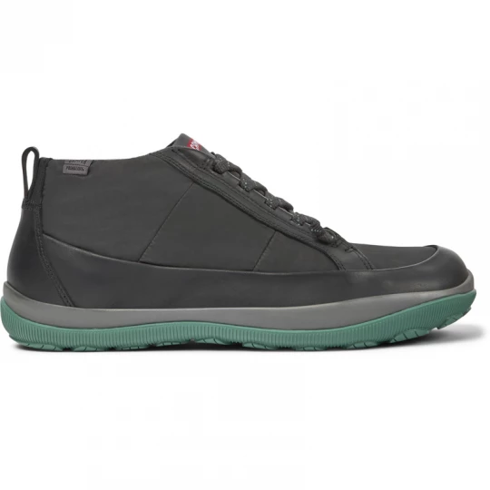 Foto del prodotto CAMPER Peu Pista - Stivaletti per Uomo - Grigio, Nero, Pelle liscia / Tessuto in cotone