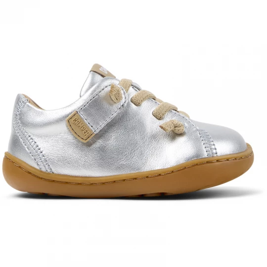 Foto del prodotto CAMPER Peu - Scarpe casual eleganti per Bambino - Grigio, Pelle liscia