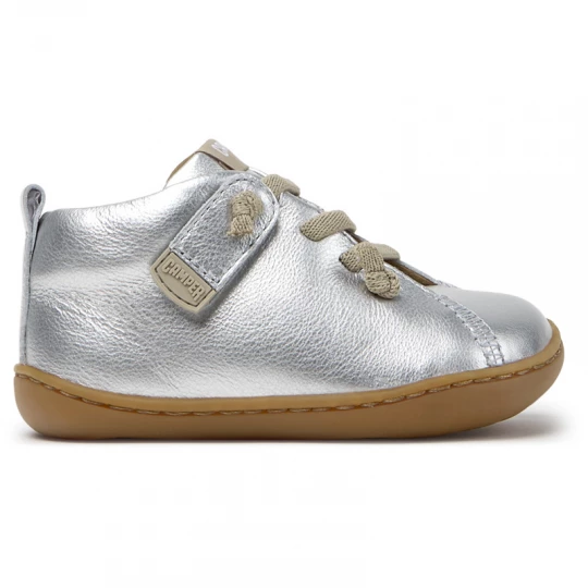 Foto del prodotto CAMPER Peu - Scarpe casual eleganti per Bimbe - Grigio, Pelle liscia
