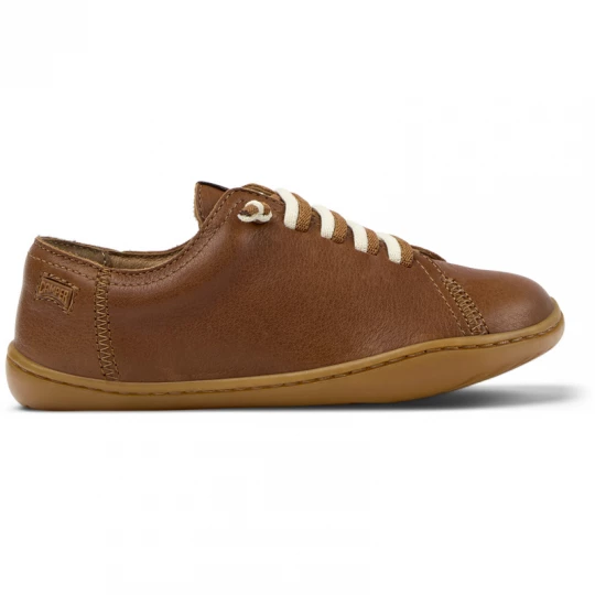 Foto del prodotto CAMPER Peu - Scarpe casual eleganti per Bimbe - Marrone, Pelle liscia