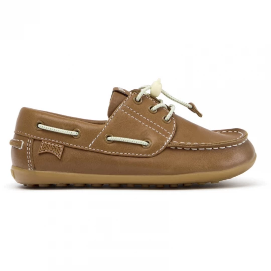 Foto del prodotto CAMPER Peu - Scarpe casual eleganti per Bimbe - Marrone, Pelle liscia