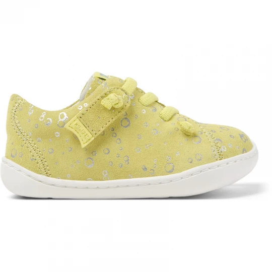 Foto del prodotto CAMPER Peu - Scarpe casual eleganti per PRIMI PASSI - Giallo, Pelle scamosciata