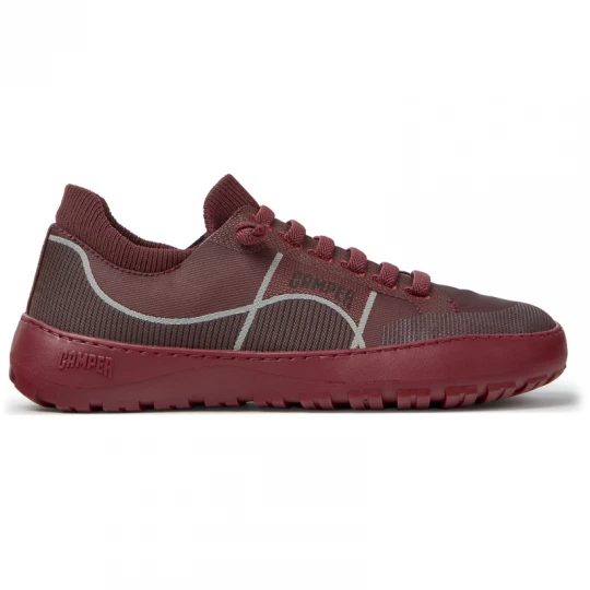 Foto del prodotto CAMPER Peu Serra - Scarpe casual per Donna - Borgogna, Tessuto in cotone