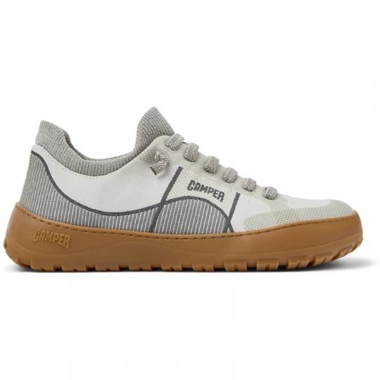 Foto del prodotto CAMPER Peu Serra - Scarpe casual per Donna - Grigio, Beige, Bianco, Tessuto in cotone