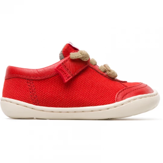 Foto del prodotto CAMPER Peu - Sneaker per - Rosso, Tessuto in cotone / Pelle liscia