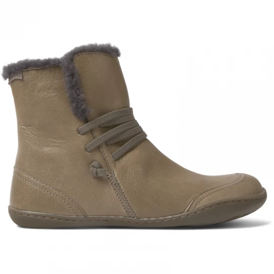 Foto del prodotto CAMPER Peu - Stivaletti per Donna - Marrone grigio, Pelle liscia