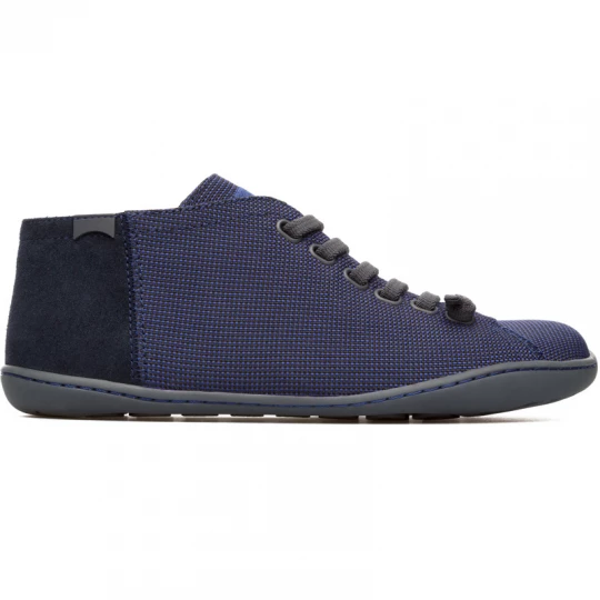 Foto del prodotto CAMPER Peu - Stivaletti per Donna - Viola, Blu, Nero, Tessuto in cotone / Pelle liscia