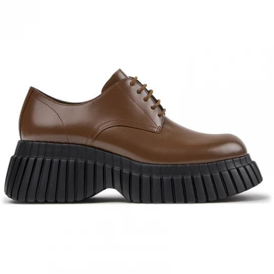 Foto del prodotto CAMPER Pix BCN - Scarpe formali per Donna - Marrone, Pelle liscia