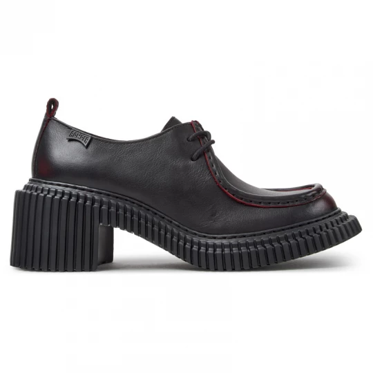 Foto del prodotto CAMPER Pix London - Scarpe formali per Donna - Borgogna, Nero, Pelle liscia czarny