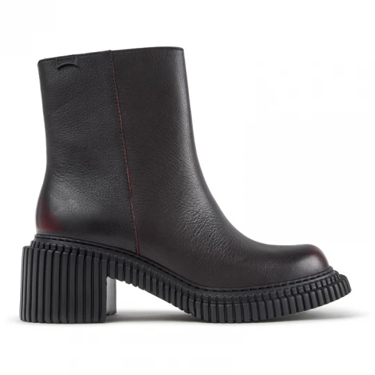 Foto del prodotto CAMPER Pix London - Scarpe formali per Donna - Borgogna, Nero, Pelle liscia czarny