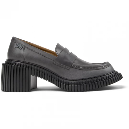 Foto del prodotto CAMPER Pix London - Scarpe formali per Donna - Grigio, Pelle liscia