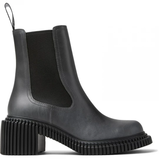 Foto del prodotto CAMPER Pix London - Stivaletti per Donna - Grigio, Pelle liscia