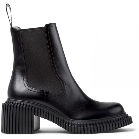 Foto del prodotto CAMPER Pix London - Stivaletti per Donna - Nero, Pelle liscia