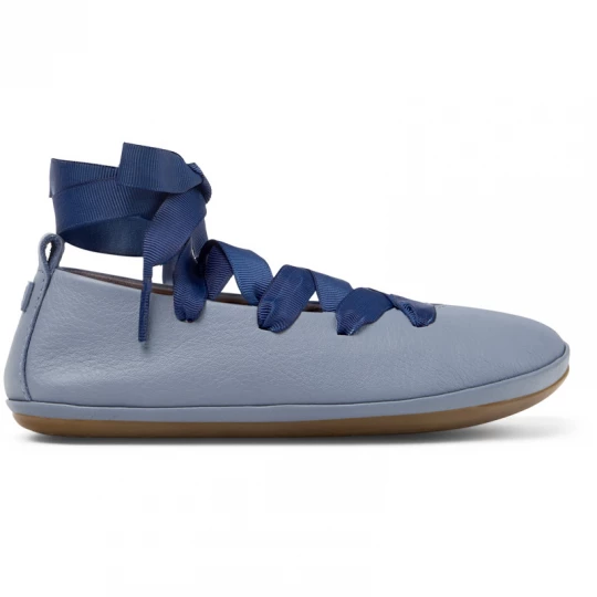 Foto del prodotto CAMPER Right - Ballerine per Bimbe - Blu, Pelle liscia
