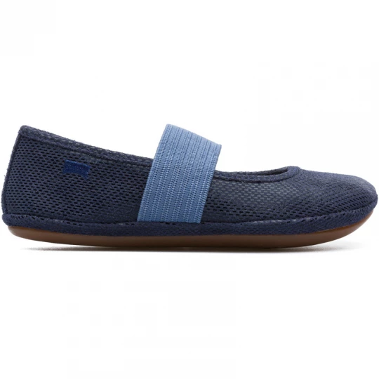Foto del prodotto CAMPER Right - Ballerine per Bimbe - Blu, Pelle scamosciata