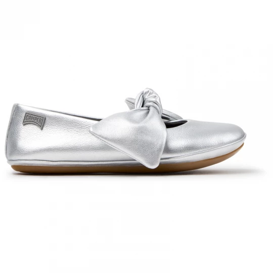 Foto del prodotto CAMPER Right - Ballerine per Bimbe - Grigio, Pelle liscia