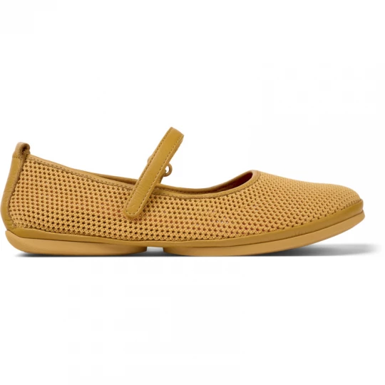 Foto del prodotto CAMPER Right - Ballerine per Donna - Arancione, Tessuto in cotone / Pelle liscia