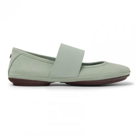 Foto del prodotto CAMPER Right - Ballerine per Donna - Verde, Pelle scamosciata