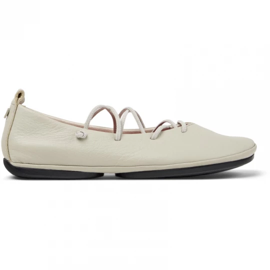 Foto del prodotto CAMPER Right Nina - Ballerine per Donna - Beige, Pelle liscia