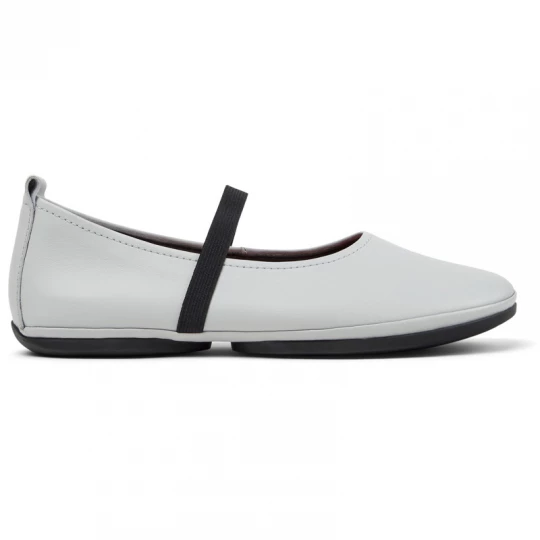 Foto del prodotto CAMPER Right Nina - Ballerine per Donna - Grigio, Pelle liscia