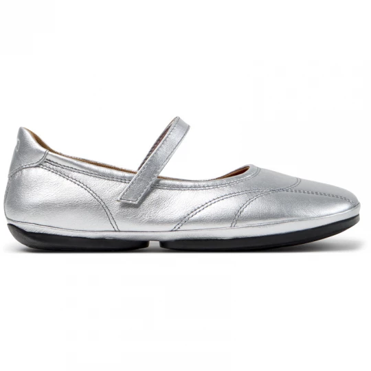 Foto del prodotto CAMPER Right Nina - Ballerine per Donna - Grigio, Pelle liscia
