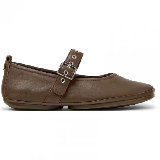 Foto del prodotto CAMPER Right Nina - Ballerine per Donna - Marrone, Pelle liscia