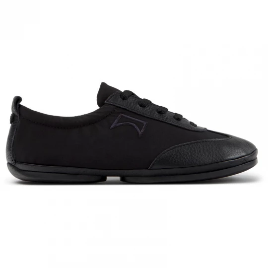 Foto del prodotto CAMPER Right Nina - Ballerine per Donna - Nero, Tessuto in cotone / Pelle liscia