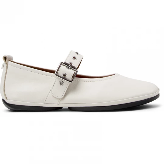 Foto del prodotto CAMPER Right Nina - Scarpe formali per Donna - Bianco, Pelle liscia