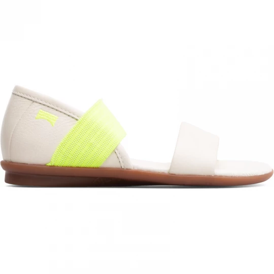 Foto del prodotto CAMPER Right - Sandali per Bimbe - Beige, Pelle liscia