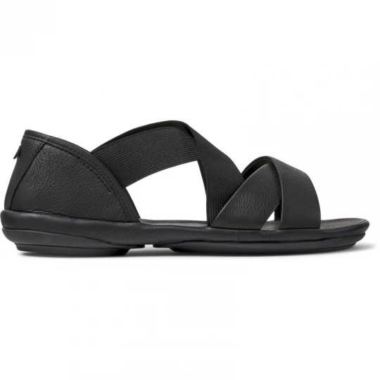 Foto del prodotto CAMPER Right - Sandali per Donna - Nero, Pelle liscia