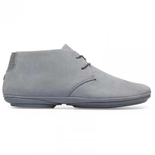 Foto del prodotto CAMPER Right - Stivaletti per Donna - Grigio, Pelle scamosciata