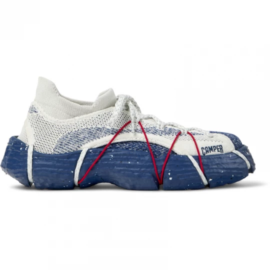Foto del prodotto CAMPER Roku - Scarpe casual per Donna - Bianco, Blu, Grigio, Tessuto in cotone