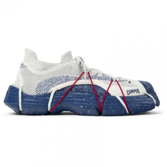 Foto del prodotto CAMPER Roku - Scarpe casual per Uomo - Blu, Bianco, Grigio, Tessuto in cotone