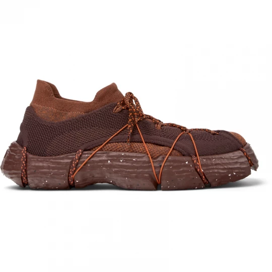 Foto del prodotto CAMPER Roku - Scarpe casual per Uomo - Marrone, Arancione, Borgogna, Tessuto in cotone bordowy