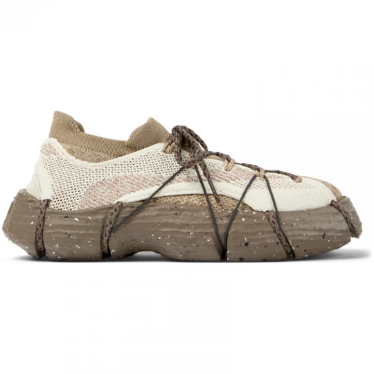 Foto del prodotto CAMPER Roku - Sneaker per Donna - Nude, Bianco, Beige, Tessuto in cotone