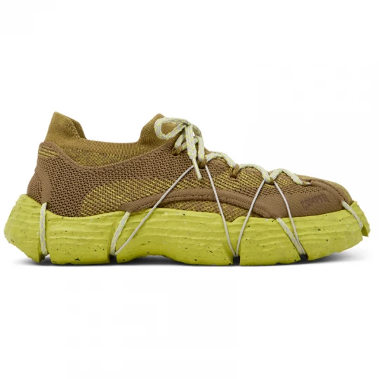 Foto del prodotto CAMPER Roku - Sneaker per Uomo - Marrone, Giallo, Tessuto in cotone