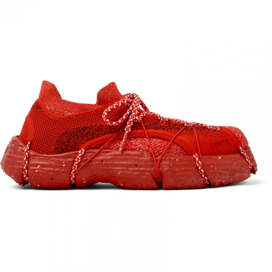 Foto del prodotto CAMPER Roku - Sneaker per Uomo - Nero, Rosso, Bianco, Tessuto in cotone