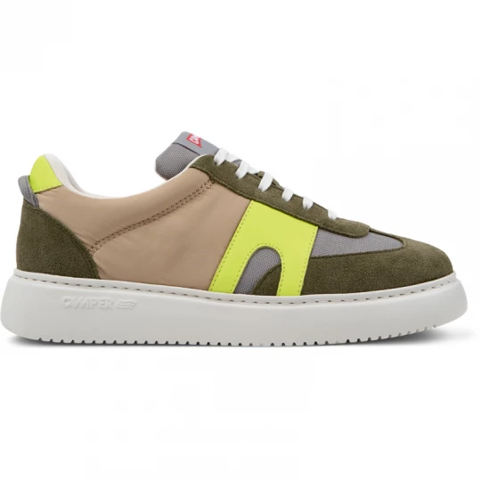 Foto del prodotto CAMPER Runner K21 Sorona® - Sneaker per Uomo - Giallo, Grigio, Verde, Tessuto in cotone
