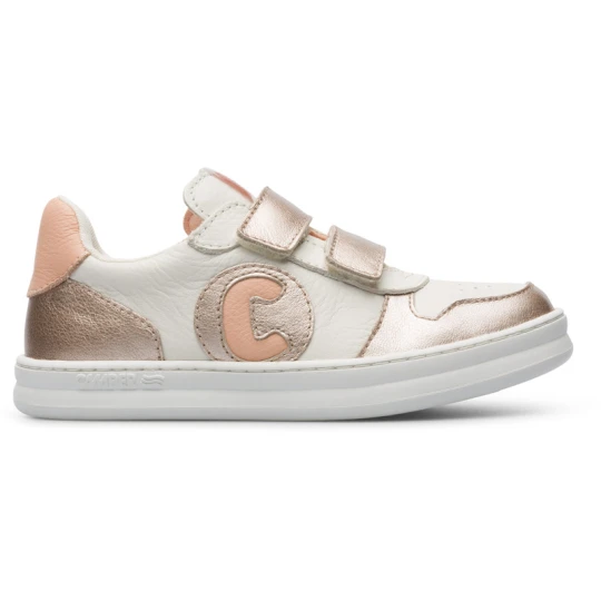 Foto del prodotto CAMPER Runner - Sneaker per Bimbe - Bianco, Rosa, Pelle liscia różowy