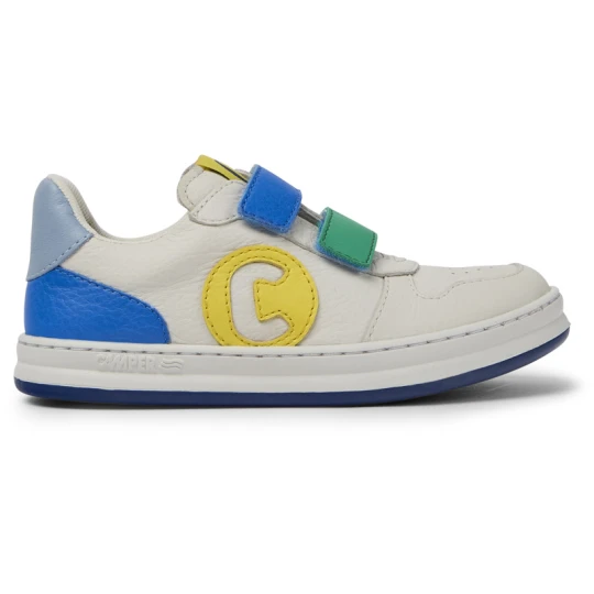 Foto del prodotto CAMPER Runner - Sneaker per Bimbe - Blu, Bianco, Verde, Pelle liscia